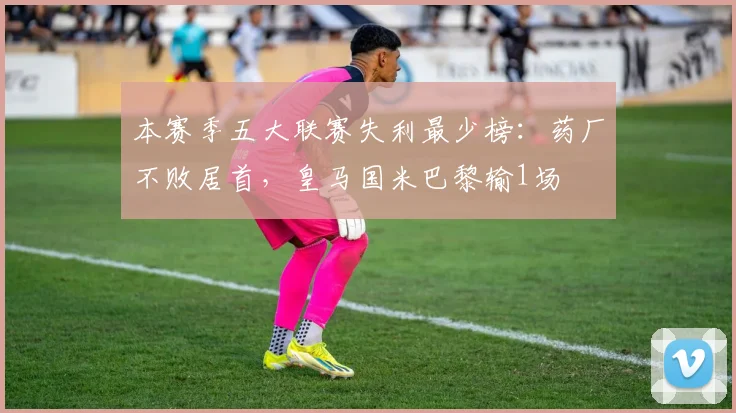 本赛季五大联赛失利最少榜：药厂不败居首，皇马国米巴黎输1场