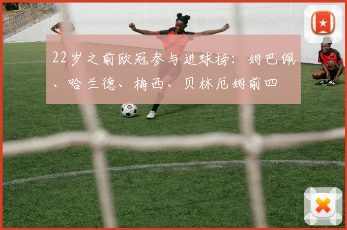 22岁之前欧冠参与进球榜：姆巴佩、哈兰德、梅西、贝林厄姆前四